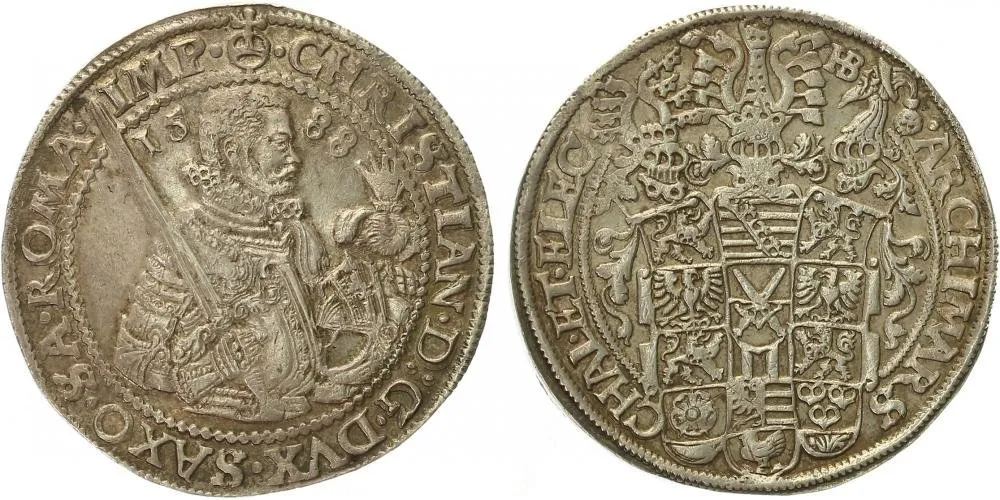 Sasko, Christian I., 1586 - 1591 — 1