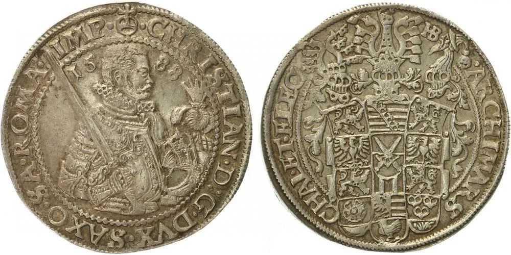 Sasko, Christian I., 1586 - 1591 — 1