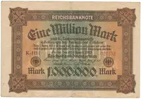 Německo, 100 Millionen Mark 1923, Ro.85a