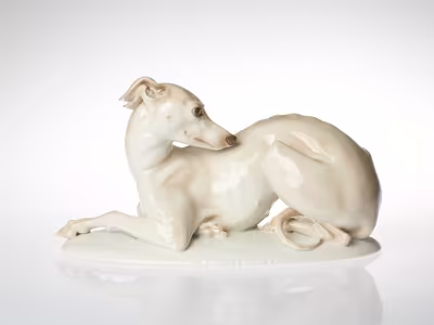 Velká figurka chrta - Rosenthal