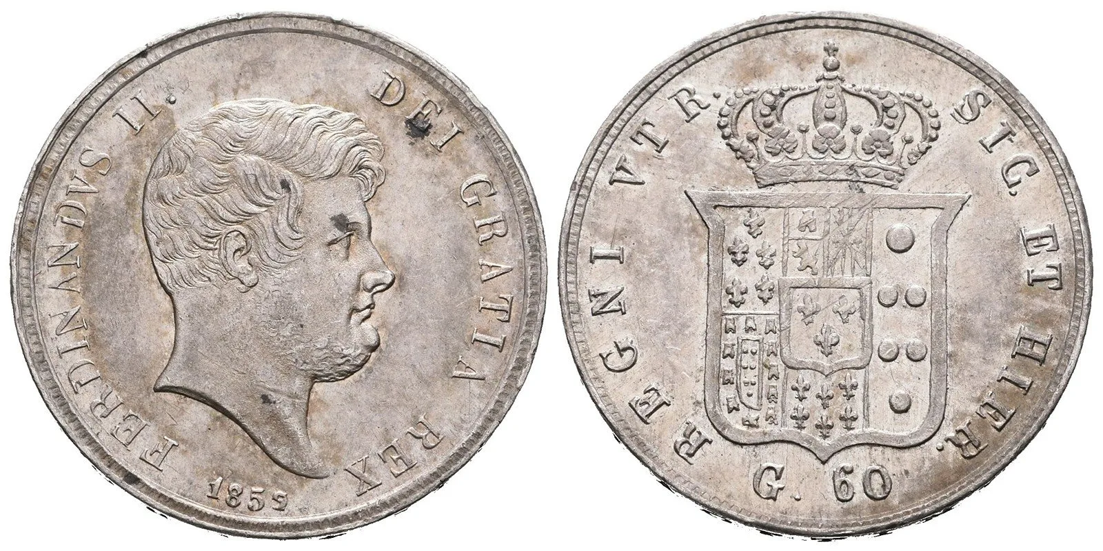 Itálie - Neapol a Sicilie, Ferdinand II., 1830 - 1859 — 1
