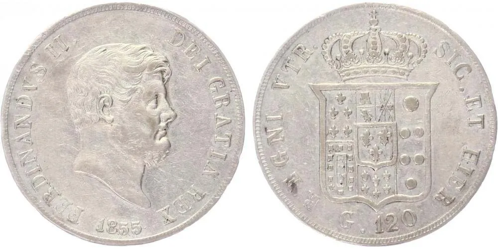 Itálie - Neapol a Sicilie, Ferdinand II., 1830 - 1859 — 1