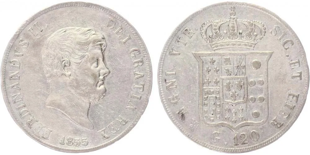 Itálie - Neapol a Sicilie, Ferdinand II., 1830 - 1859 — 1