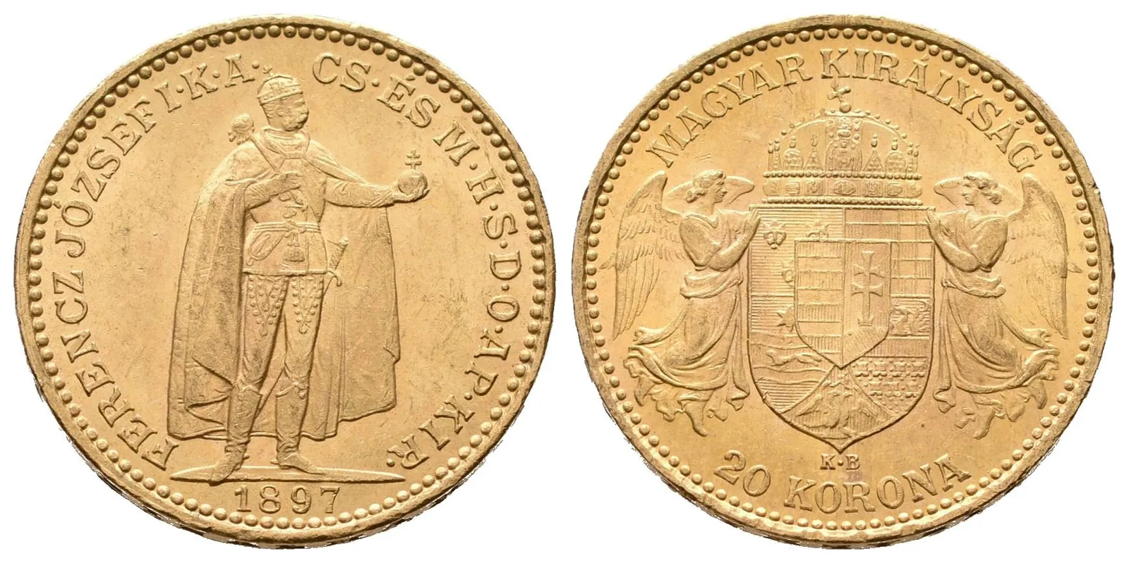 20 Koruna 1897 KB