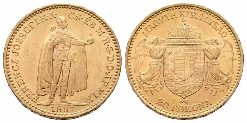 20 Koruna 1897 KB