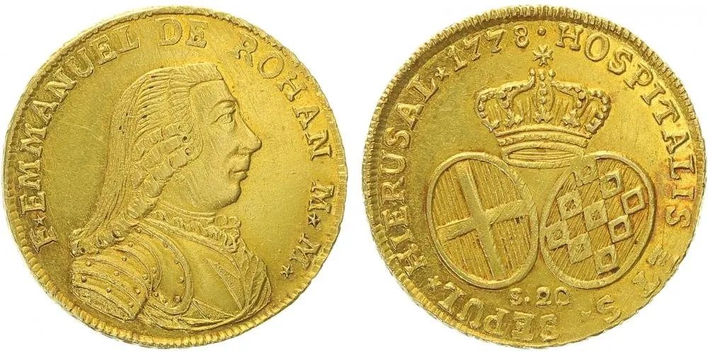 Malta - Řád Johanitů, Emmanuel de Rohan, 1775 - 1797 — 1