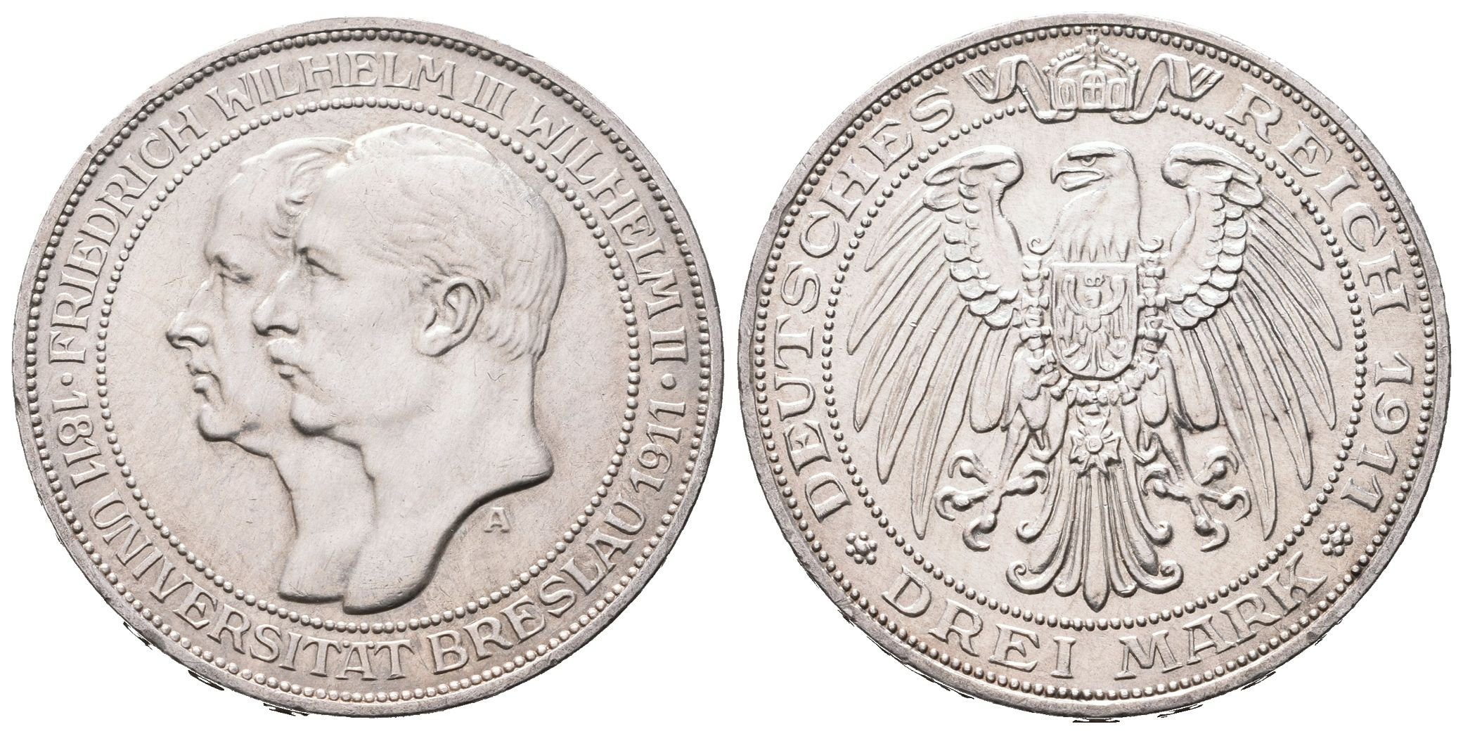 3 Marka 1911 A - Universita Vratislav