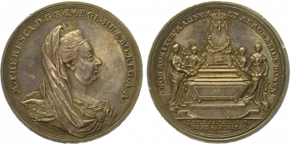 Marie Terezie, 1740 - 1780 — 1