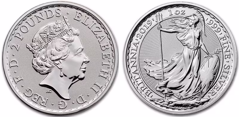 Velká Británie, 2 Pounds 2019 - Britannia