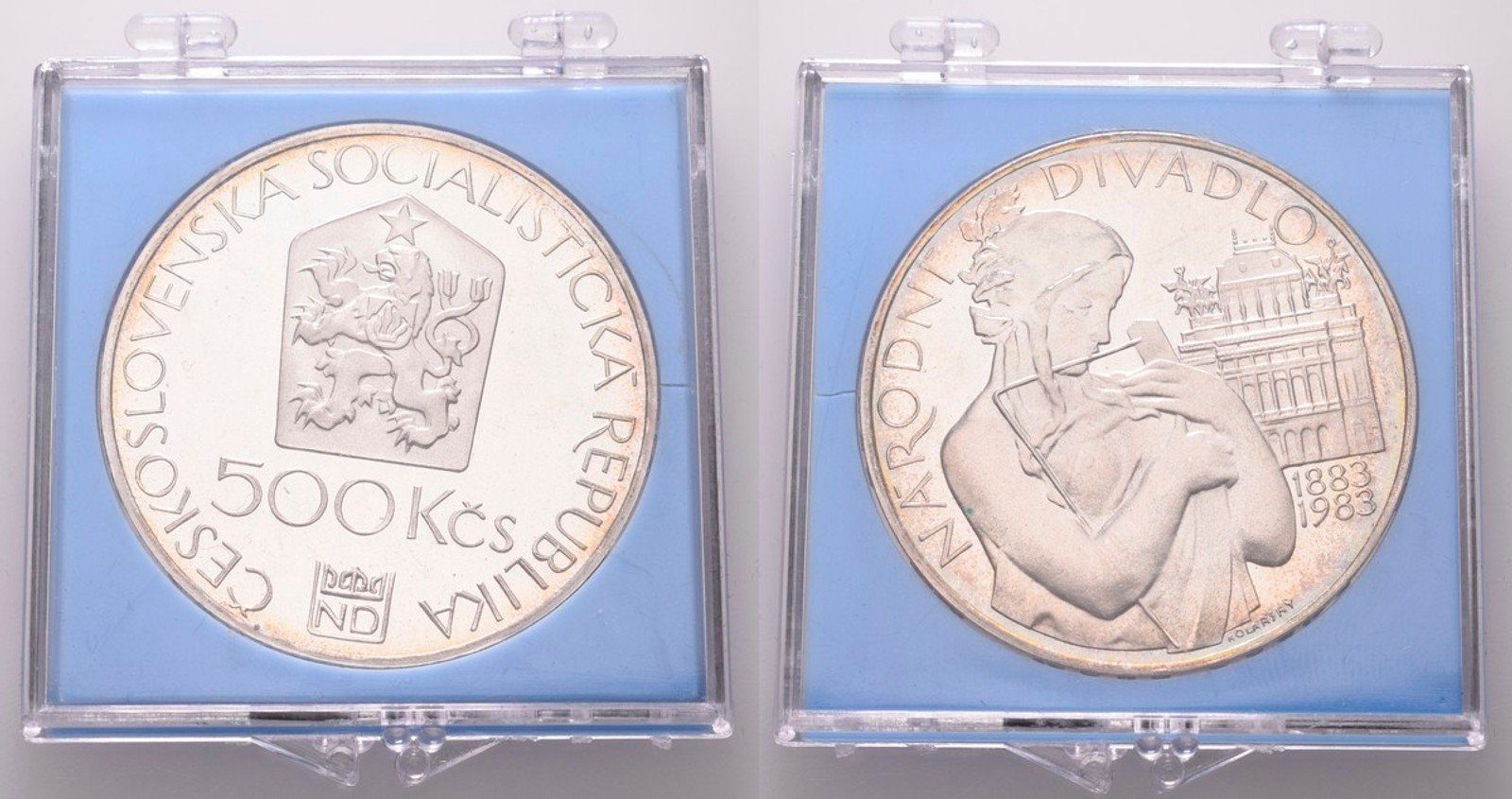 500 Kčs 1983 - Národní divadlo v Praze