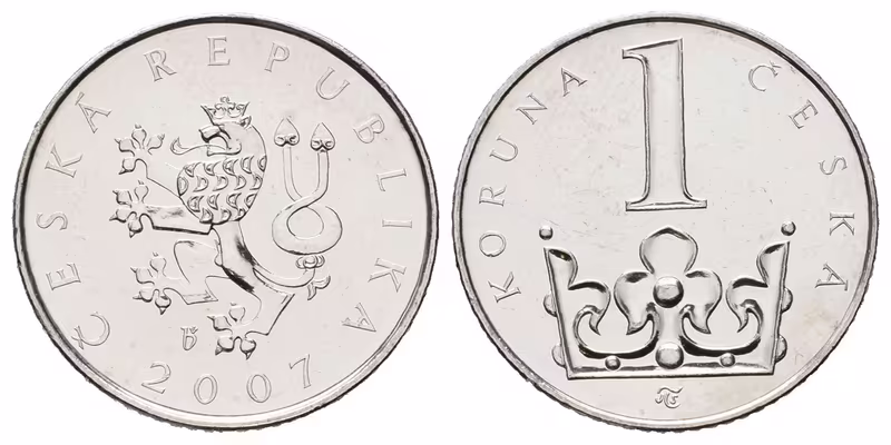 1 Koruna 2007
