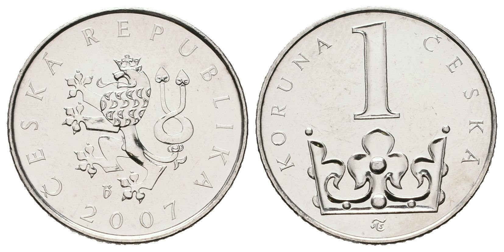 1 Koruna 2007