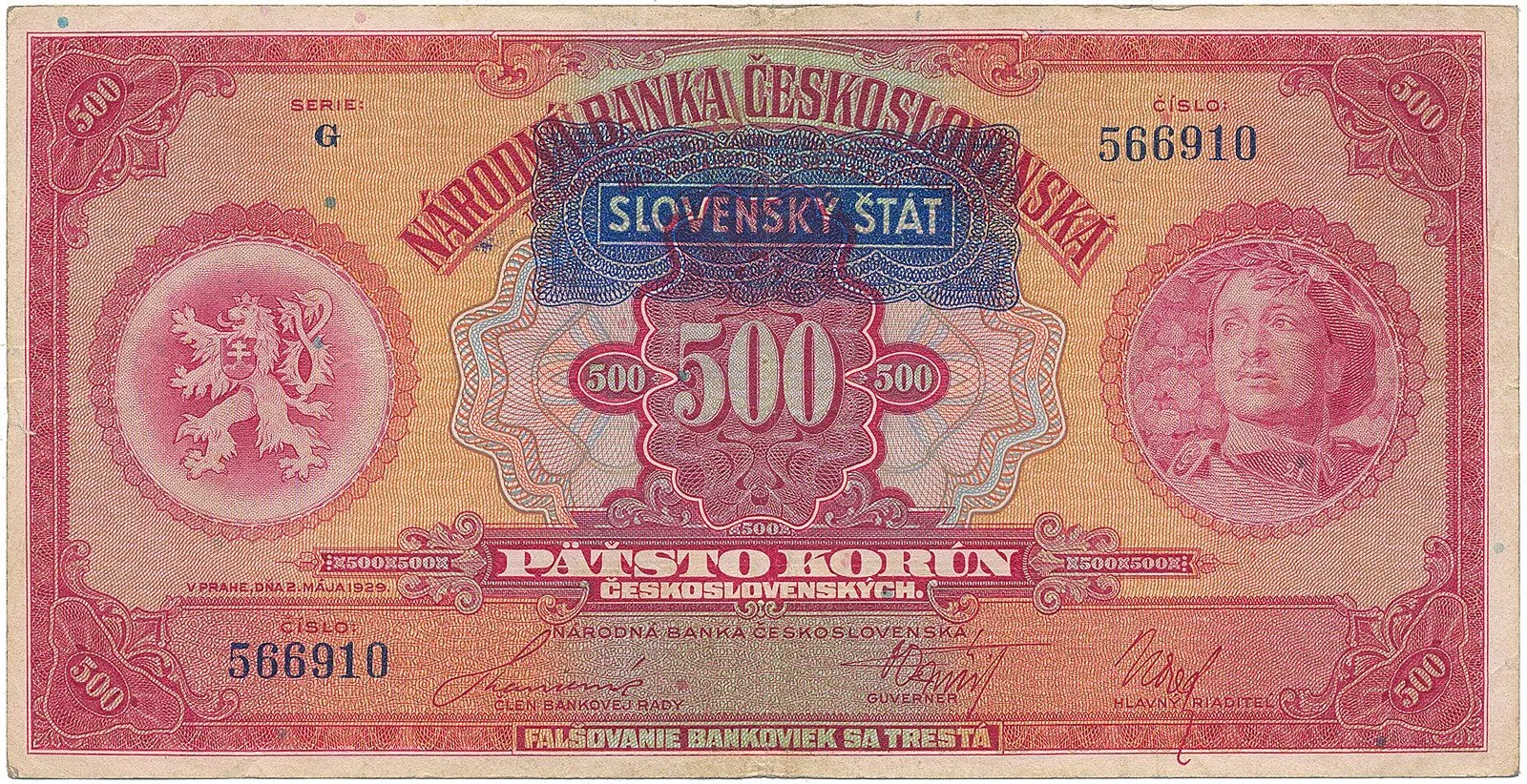 Slovenský stát, 1939 - 1945 — 1