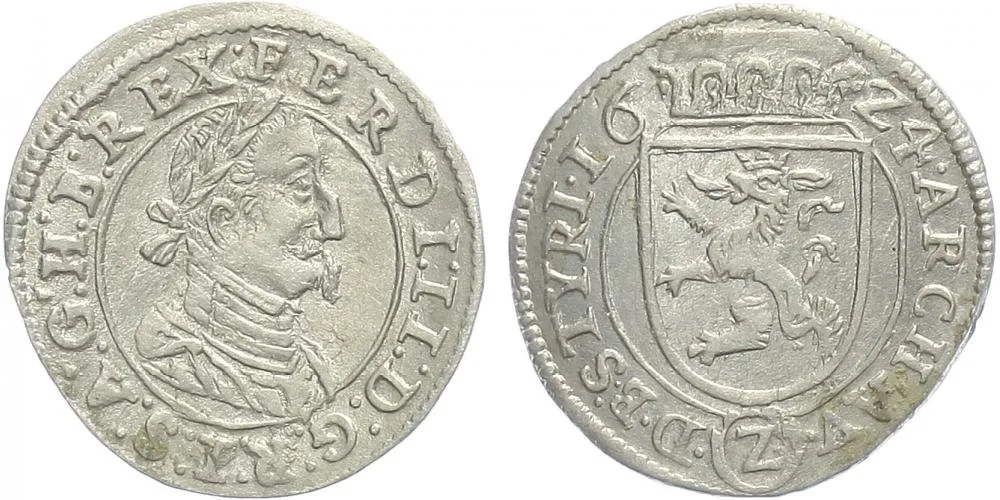 Ferdinand II., 1619 - 1637 (Mince dobrého zrna) — 1