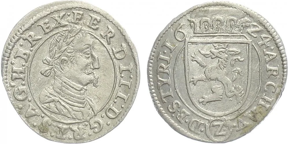 Ferdinand II., 1619 - 1637 (Mince dobrého zrna) — 1