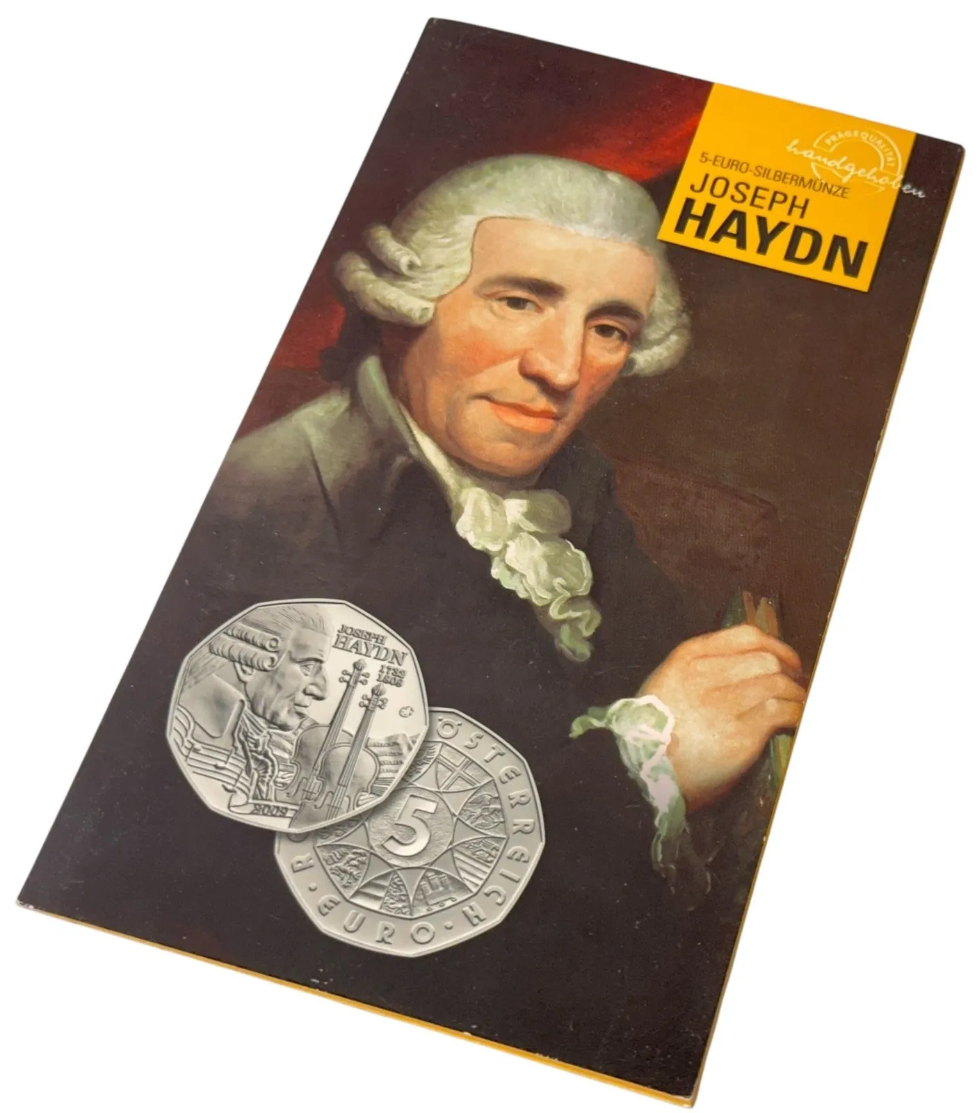 Rakousko, 5 Euro 2009 -  Joseph Haydn