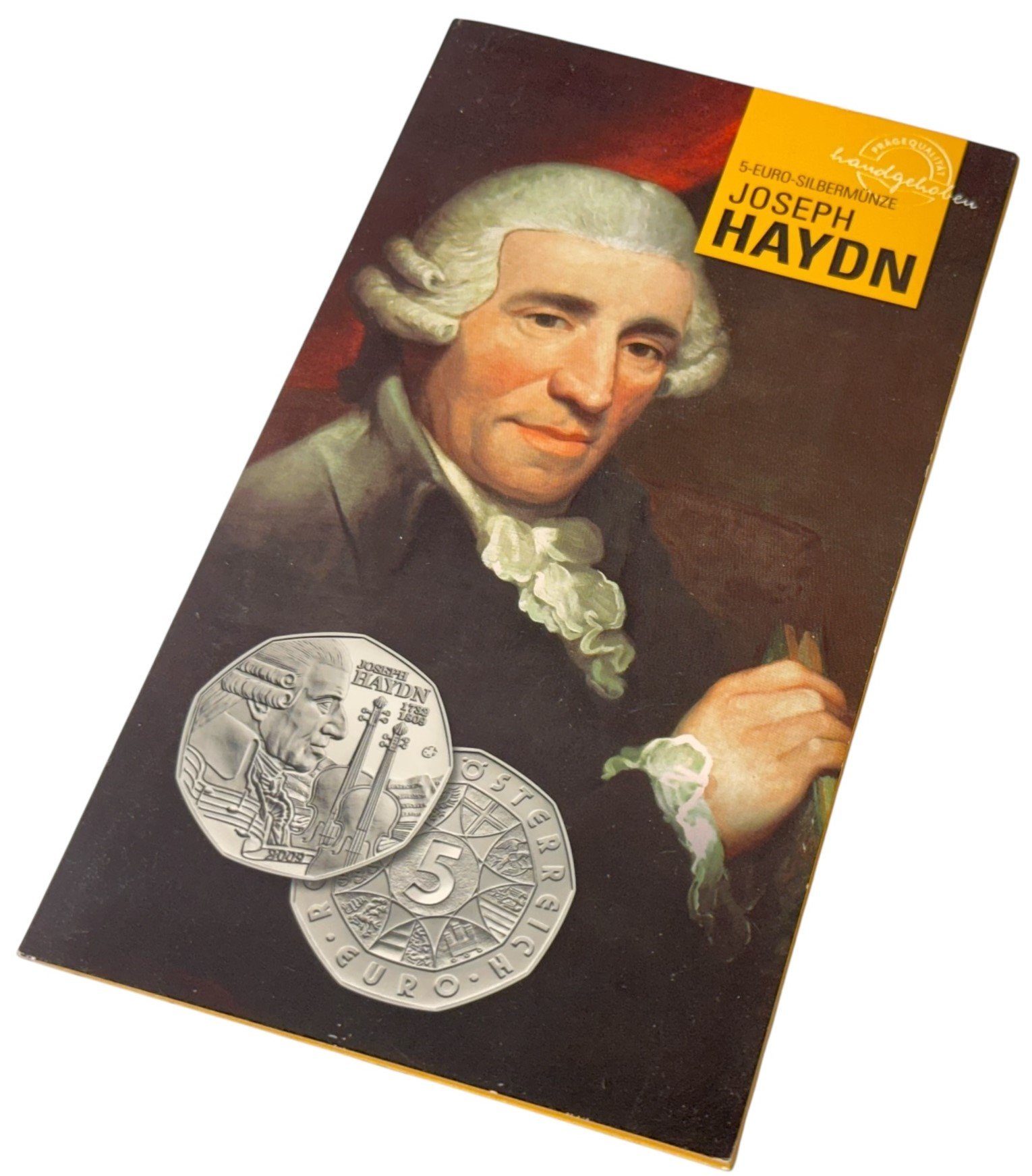 Rakousko, 5 Euro 2009 -  Joseph Haydn