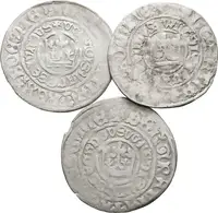 Vladislav II. Jagellonský, Pražský groš, 3 ks