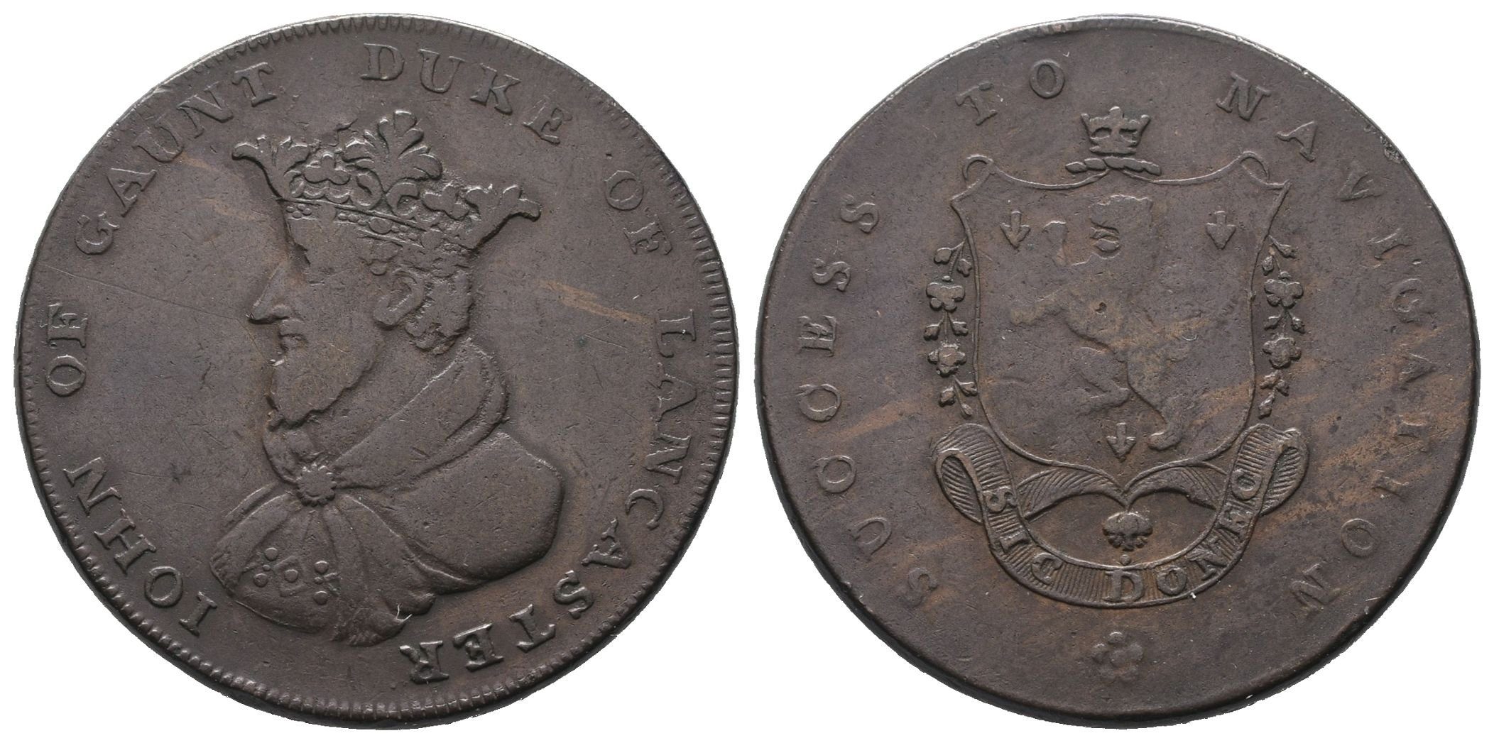 Velká Británie, 1/2 Penny b.l. (1794)
