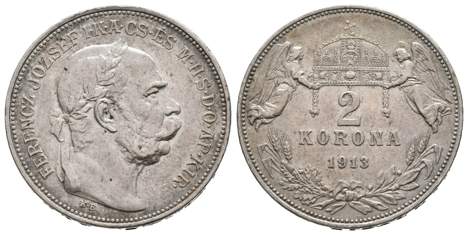 2 Koruna 1913 KB