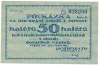 Nouzovky české od roku 1914 — 1