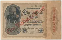 Německo, 1 Milliarde Mark 1923, Ro.110b