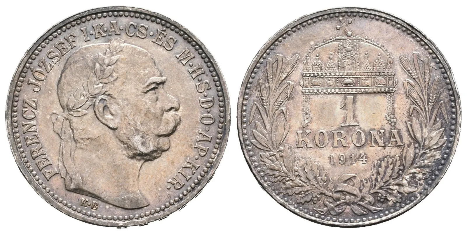 1 Koruna 1914 KB