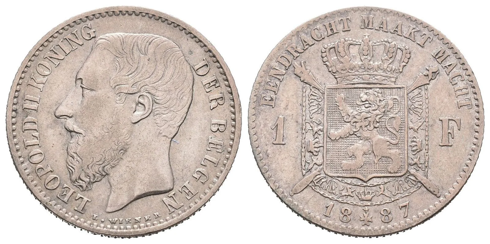 Belgie, Leopold II., 1865 - 1909 — 1