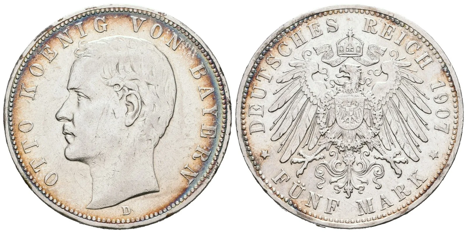 Bavorsko, 5 Marka 1907