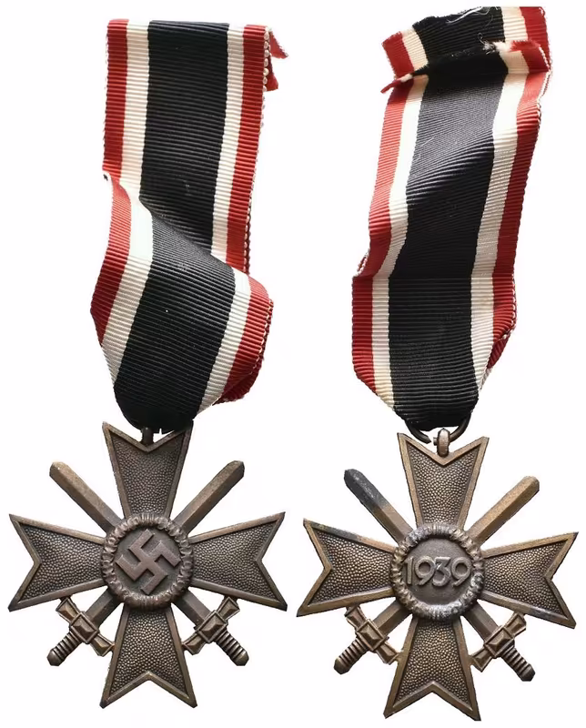 III. Říše, Válečný záslužný kříž II. třídy s meči