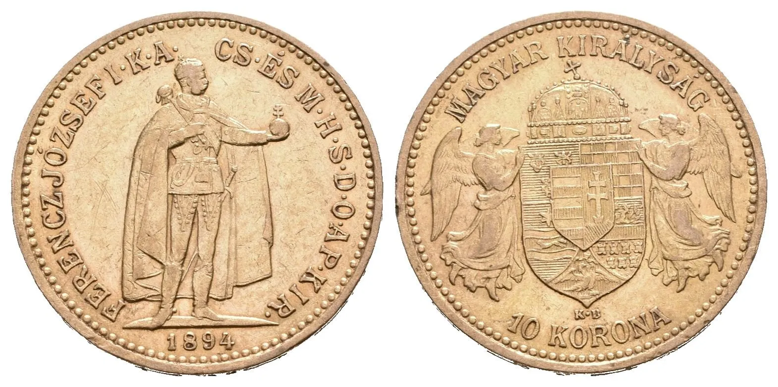 10 Koruna 1894 KB