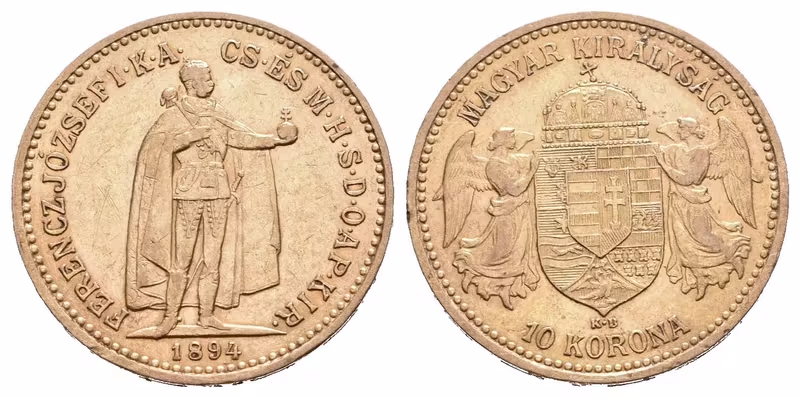 10 Koruna 1894 KB
