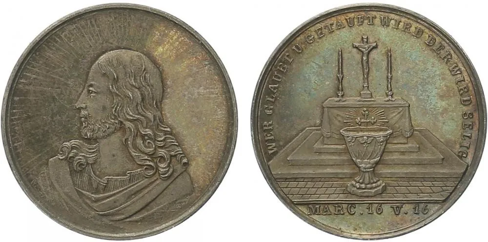 Náboženské a církevní medaile — 1