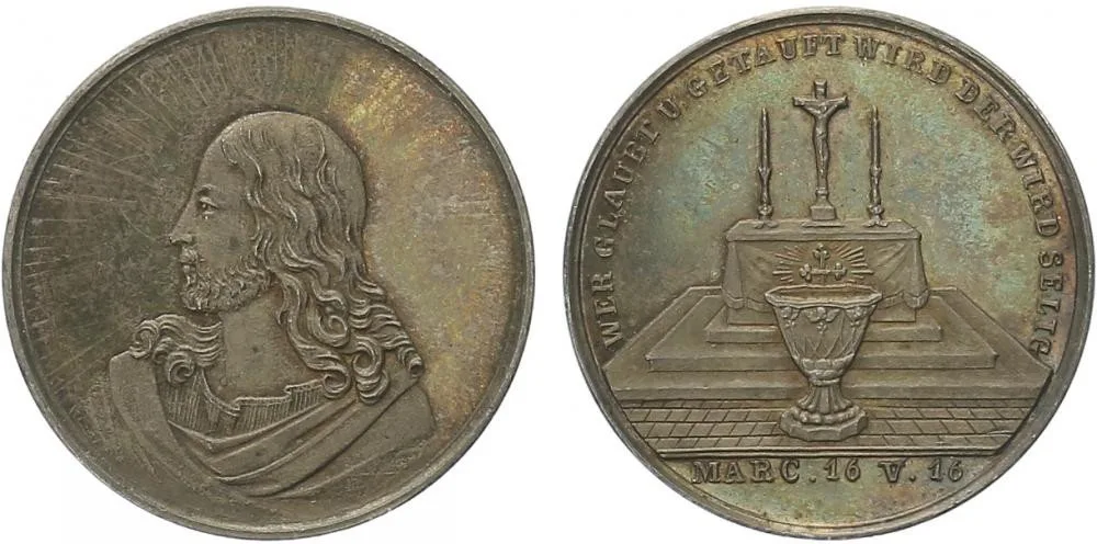 Náboženské a církevní medaile — 1
