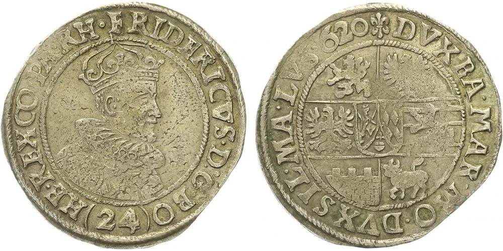 Fridrich Falcký, 1619 - 1620 — 1