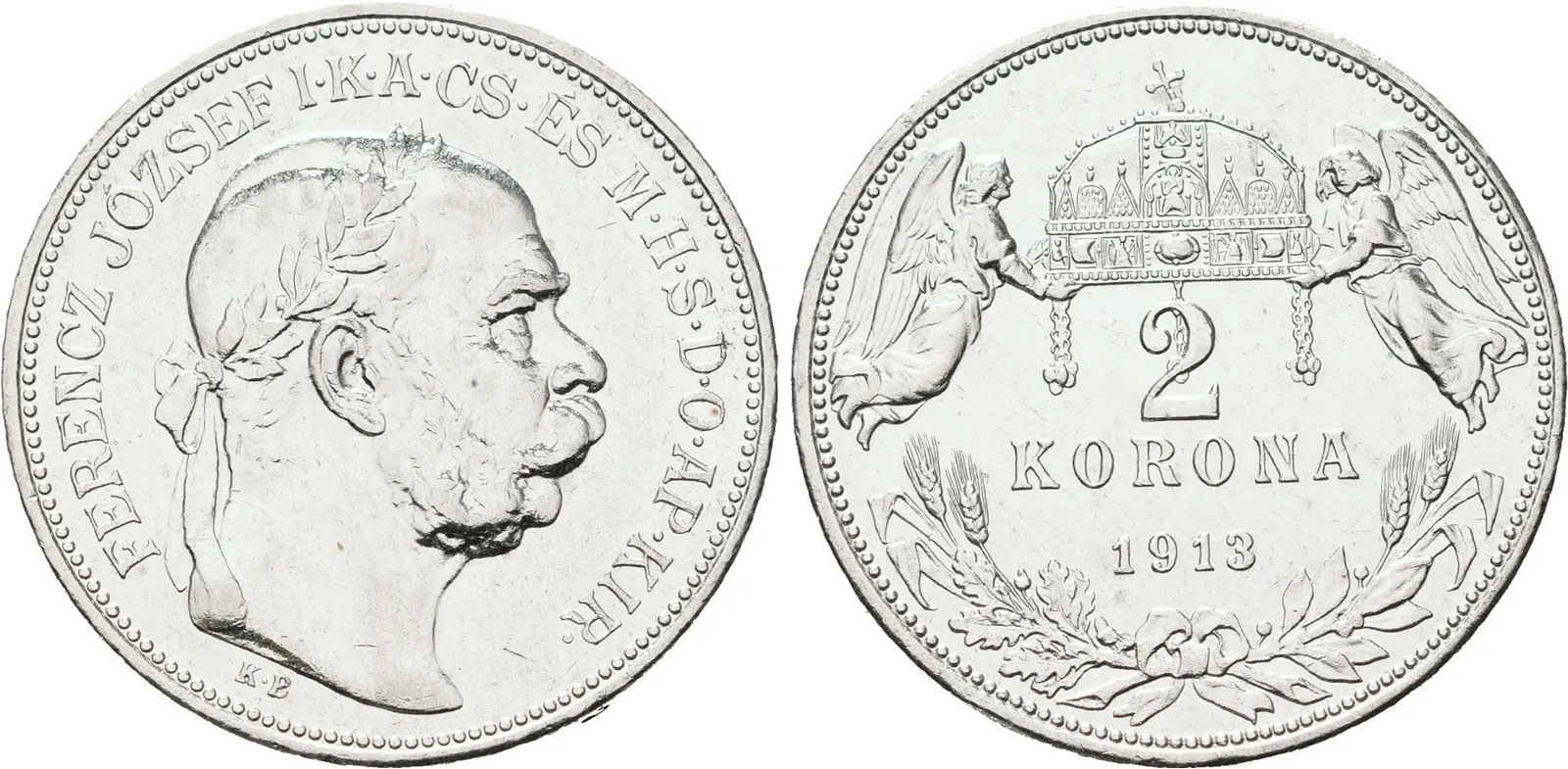 2 Koruna 1913 KB