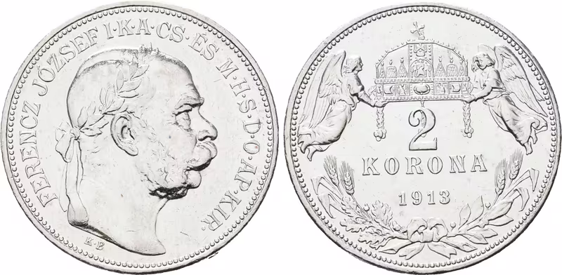 2 Koruna 1913 KB