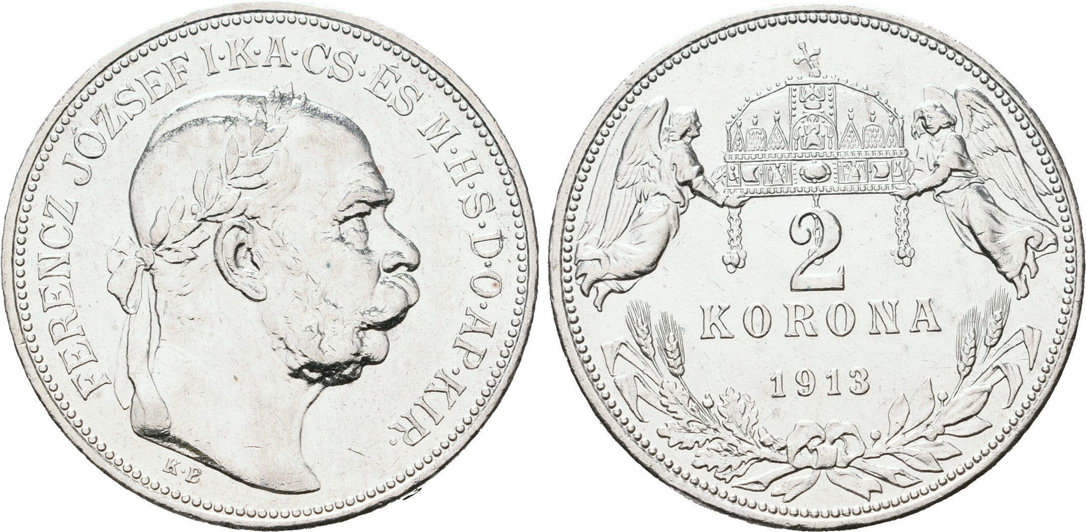 2 Koruna 1913 KB