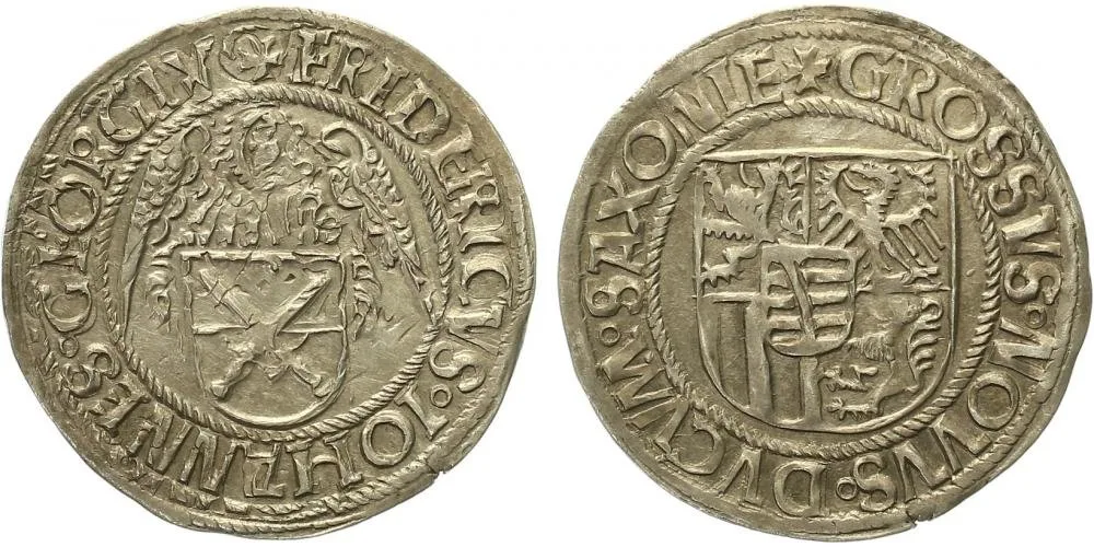 Sasko, Friedrich III., Johann a Georg, 1507 - 1525 — 1