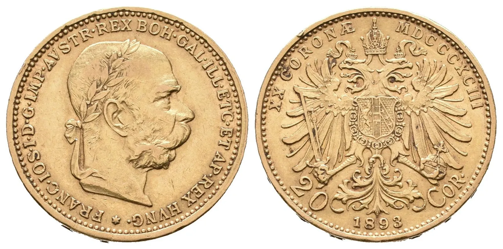 20 Koruna 1893