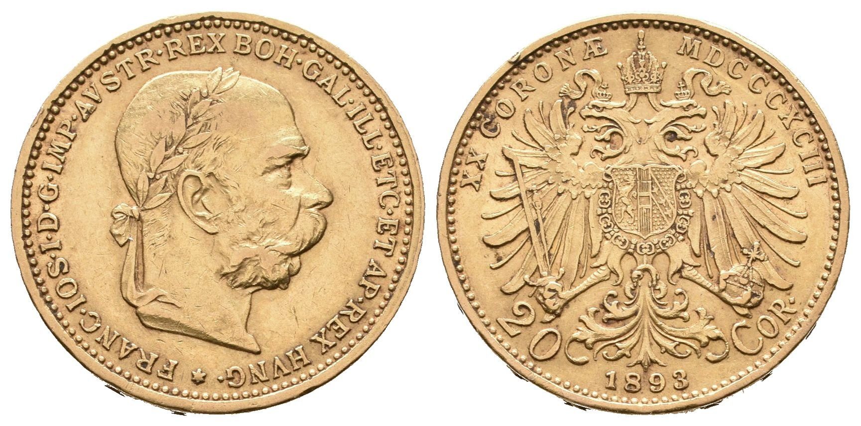 20 Koruna 1893