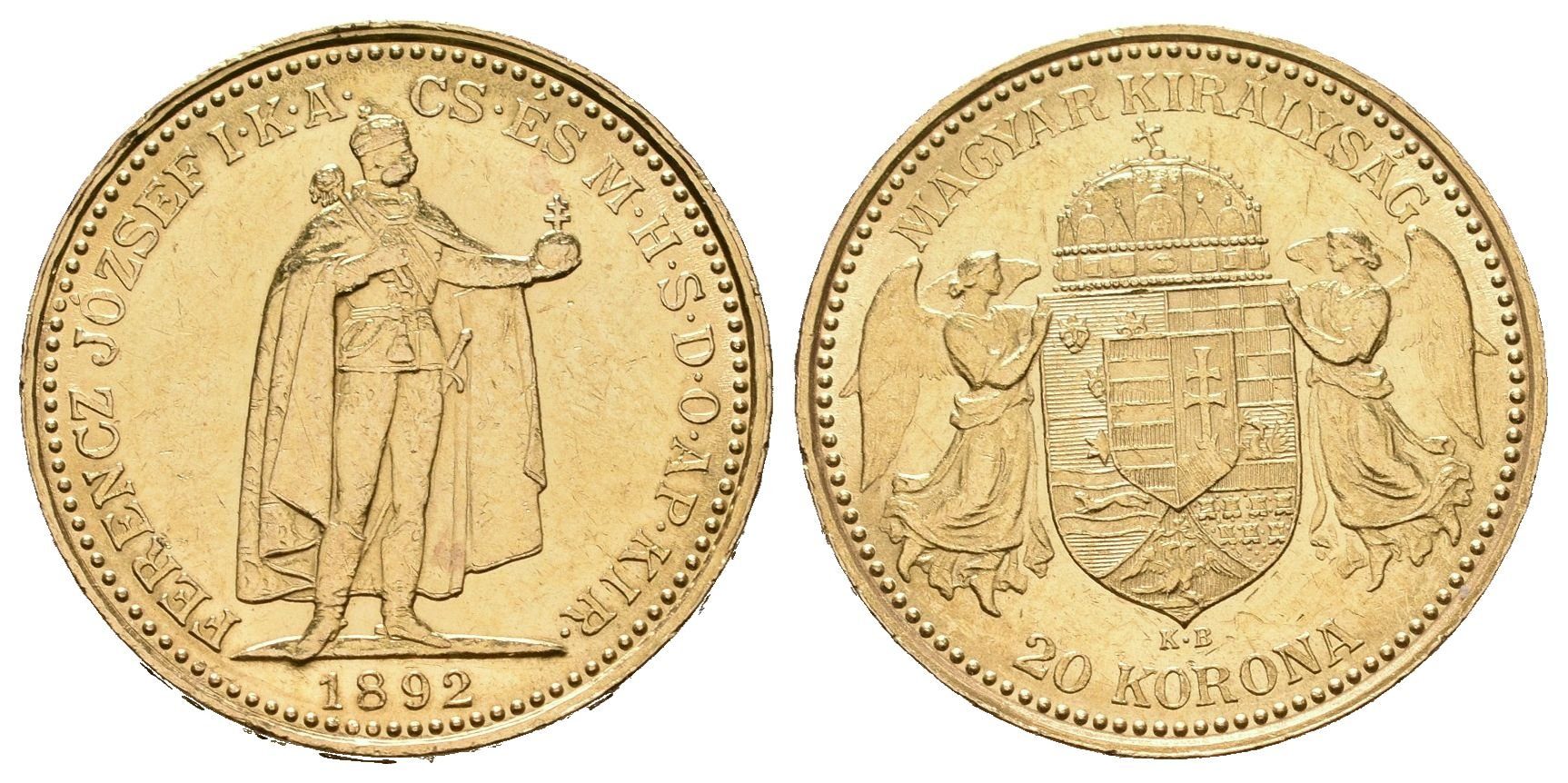 20 Koruna 1892 KB