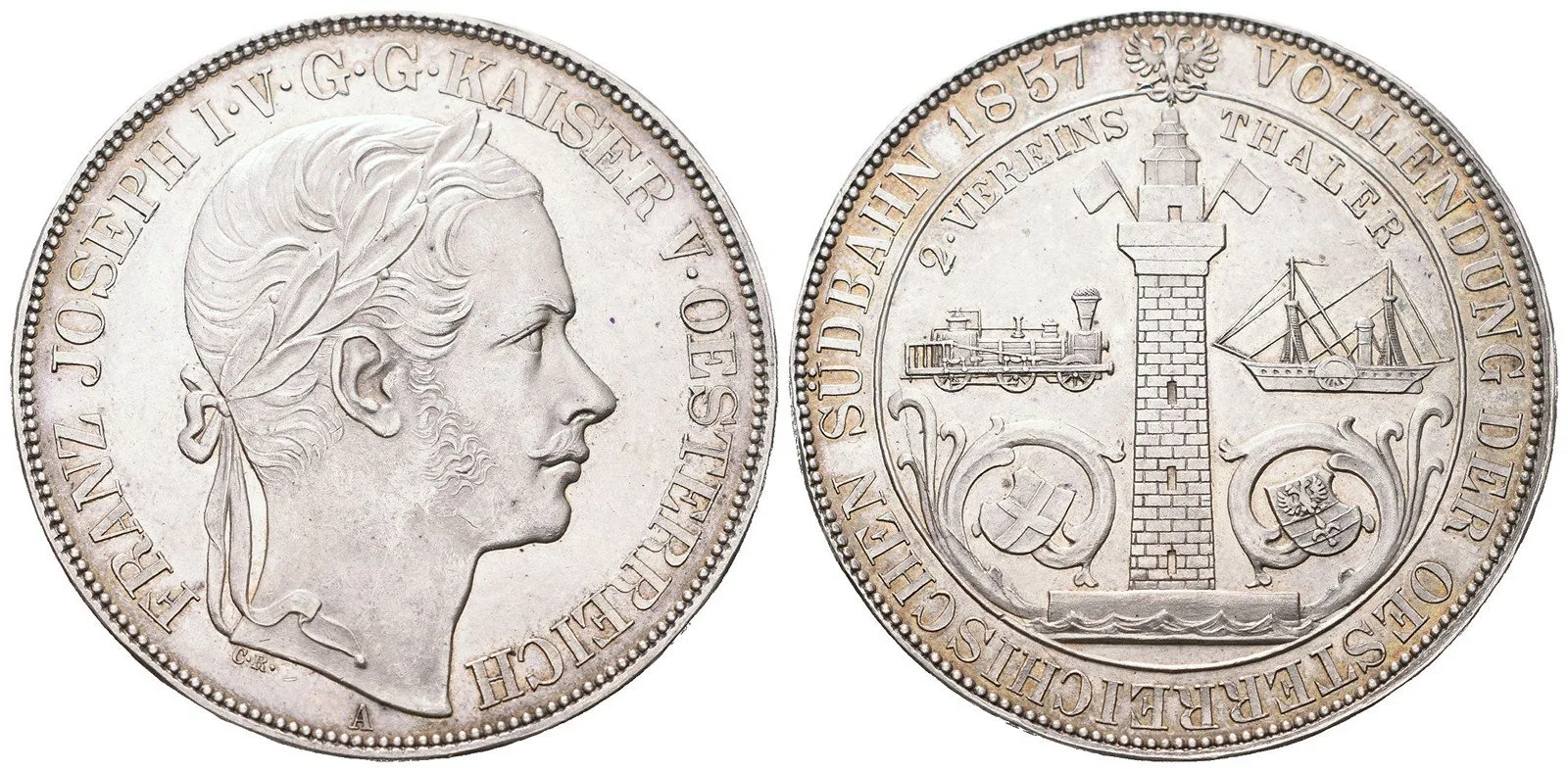 Rakouská a spolková měna, 1857 - 1892 — 1