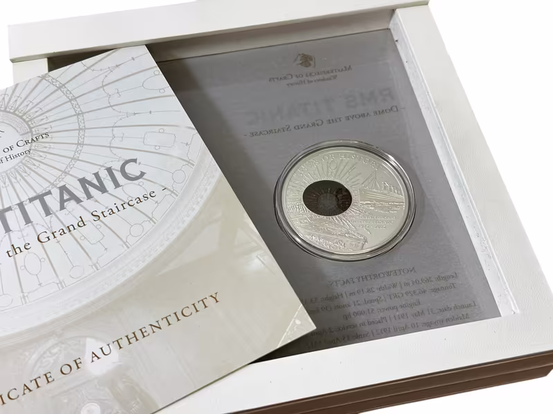 Cookovy ostrovy, 10 Dollars 2012 - 100. výročí potopení Titanicu