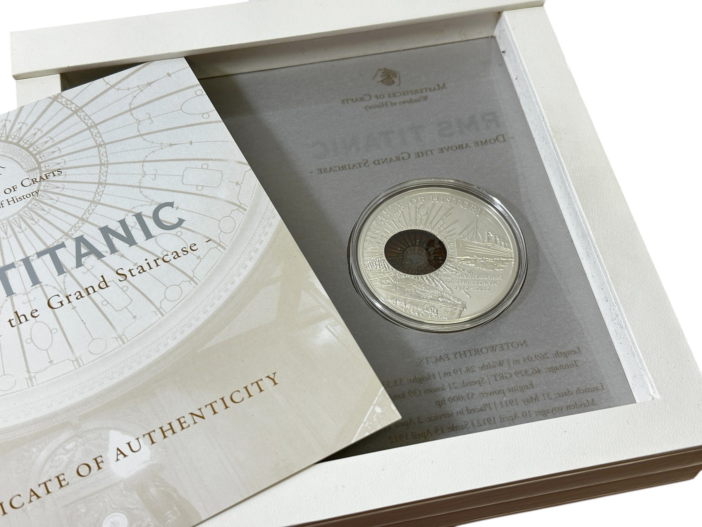 Cookovy ostrovy, 10 Dollars 2012 - 100. výročí potopení Titanicu