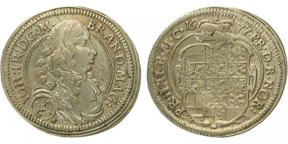 Brandenburg - Ansbach, Johann Friedrich, 1667 - 1686 — 1