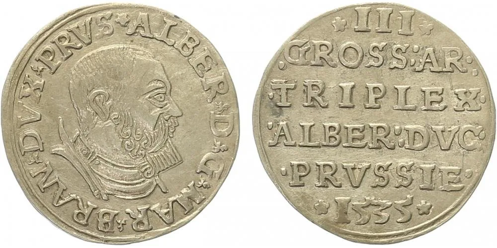 Prusko, Albrecht von Brandenburg, 1525 - 1568 — 1