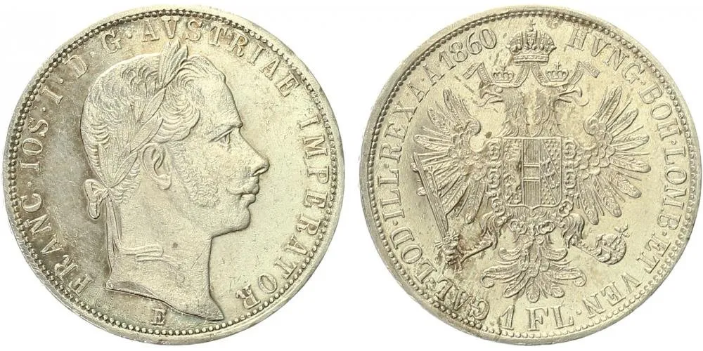 Rakouská a spolková měna, 1857 - 1892 — 1