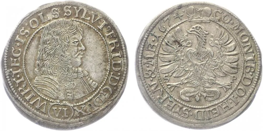 Würtenberg - Olešnice, Sylvius Friedrich, 1668 - 1697 — 1