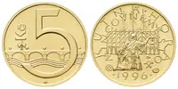 Medaile 1997 - Motiv 5 Kč - Mincovní město Kutná Hora